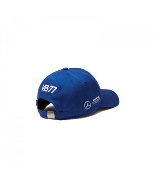 Valtteri Bottas Baseball Cap Blue 2018 Mercedes-AMG Petronas - Image 2