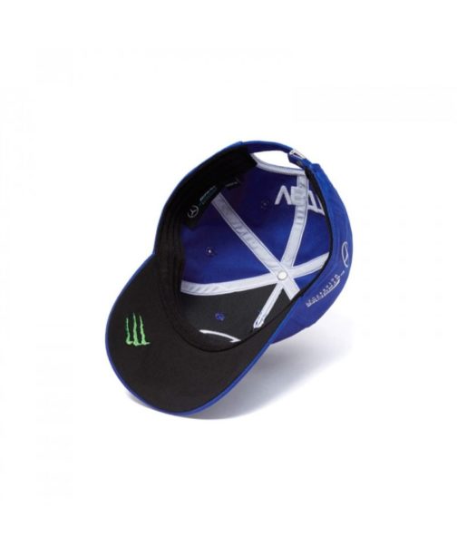 Valtteri Bottas Baseball Cap Blue 2018 Mercedes-AMG Petronas - Image 3