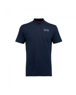 Men’s Baseball Collar Polo Shirt Blue 2018 Aston Martin Red Bull Racing
