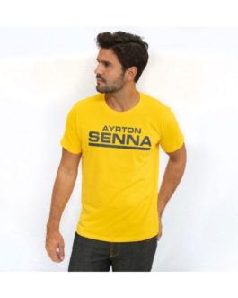 Ayrton Senna T-Shirt Racing Signature