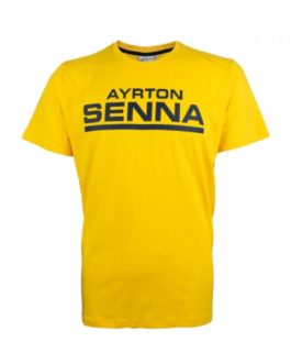 Ayrton Senna T-Shirt Racing Signature