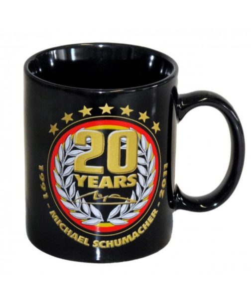Michael Schumacher Mug Anniversary 20 Years