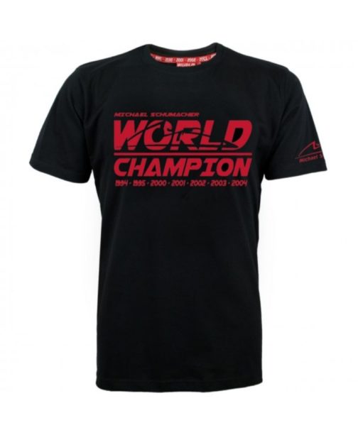 Michael Schumacher T-Shirt World Champion black