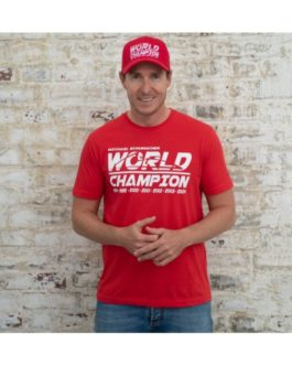 Michael Schumacher T-Shirt World Champion red