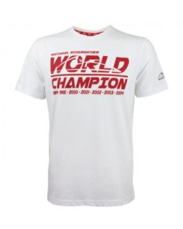 Michael Schumacher T-Shirt World Champion white