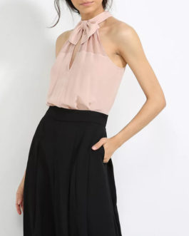 Atos Lombardini High Neck Top Powder