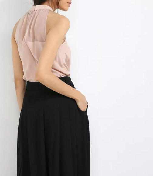 Atos Lombardini High Neck Top Powder - Image 2