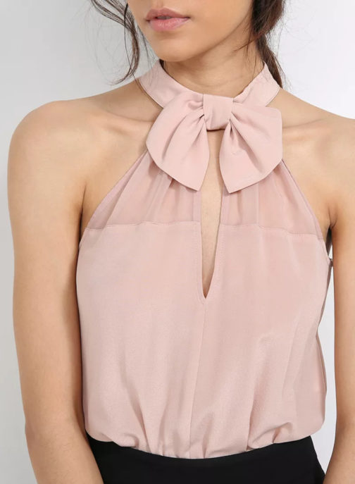 Atos Lombardini High Neck Top Powder - Image 4
