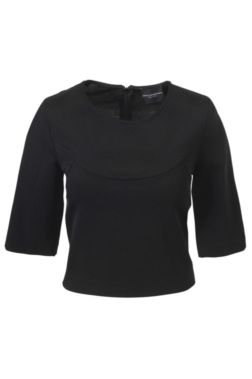 Atos Lombardini Round Neck Crop Top - Image 5