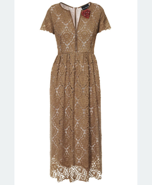 Atos Lombardini Short Sleeve Midi Dress - Image 6