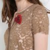 Atos Lombardini Short Sleeve Midi Dress - Image 3