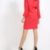 Atos Lombardini Ruffled Dress On Collar And Sleeves - Image 2