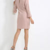 Atos Lombardini Ruffled Dress On Collar And Sleeves - Image 4