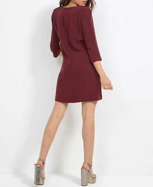Atos Lombardini Three Quarters Sleeve Mini Dress - Image 6