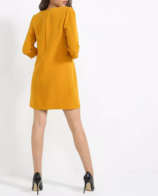Atos Lombardini Three Quarters Sleeve Mini Dress - Image 5