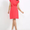 Atos Lombardini Gold Buttoned Mini Dress - Image 4
