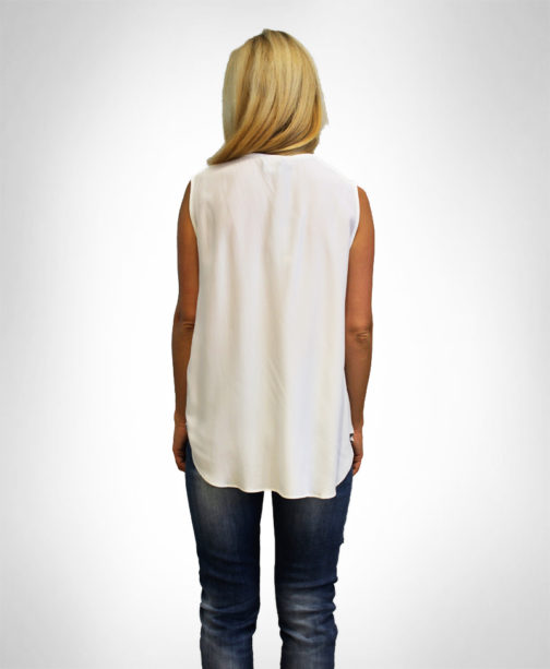 Atos Lombardini Sleeveless Pocket Basic Top - Image 6