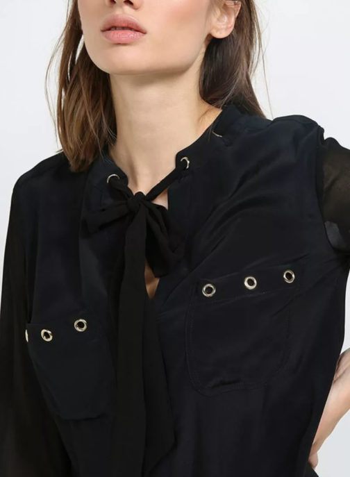Atos Lombardini Long Sleeved Blouse With Pockets - Image 7