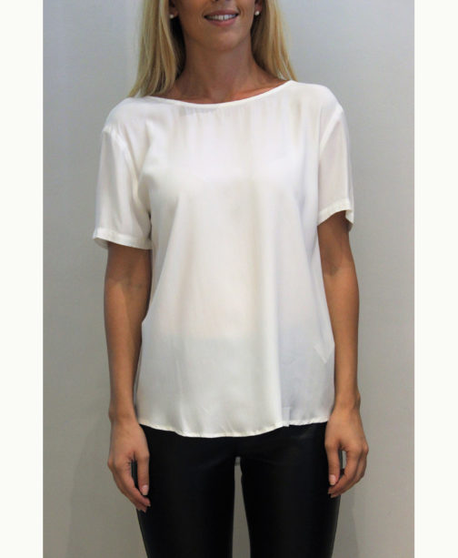 Atos Lombardini Short Sleeve Basic Top - Image 5