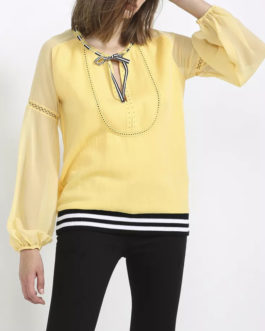 Atos Lombardini Oversized Sweatshirt With Silky Sleeves