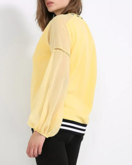 Atos Lombardini Oversized Sweatshirt With Silky Sleeves