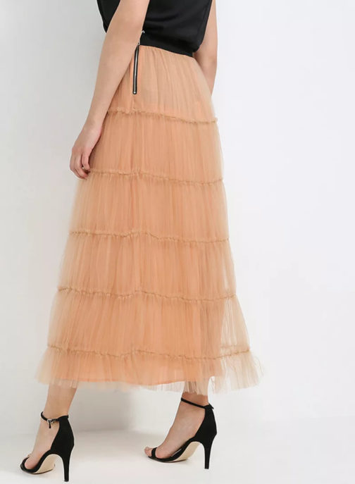 Atos Lombardini Long Tulle Skirt - Image 3