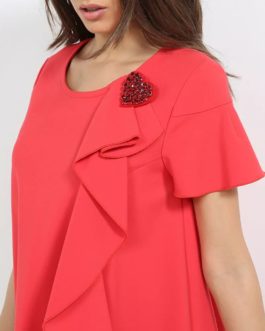 Atos Lombardini Loose Fit Mini Dress