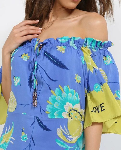 Atos Lombardini Maxi Floral Dress - Image 3