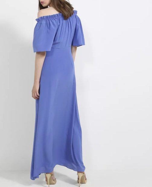 Atos Lombardini Off Shoulder Maxi Dress - Image 2