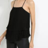 Pleated Thin Stripes Top