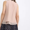 Atos Lombardini Sleeveless Ruffled Top - Image 5
