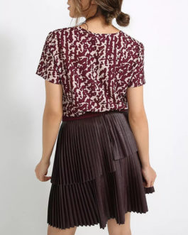 Atos Lombardini Multicolored Printed Blouse