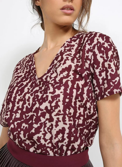 Atos Lombardini Multicolored Printed Blouse - Image 4
