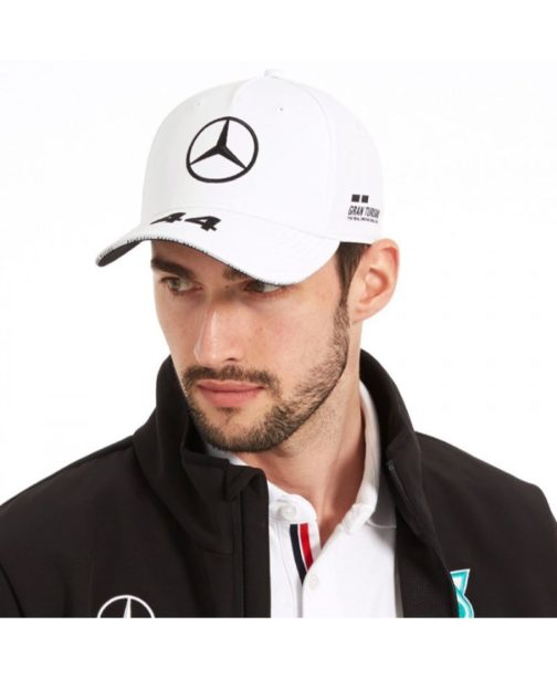 Official 2019 F1™ Lewis Hamilton Cap White - Image 2