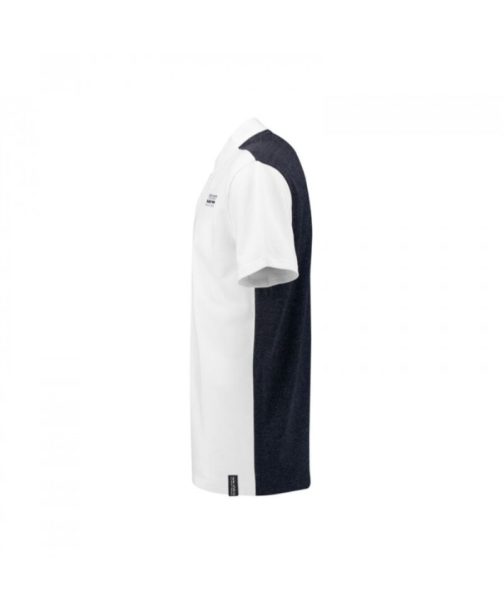 Men's Baseball Collar Polo Shirt White 2018 Aston Martin Red Bull Racing - Image 3