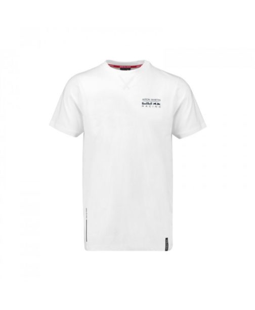 Men's Logo T-Shirt White 2018 Aston Martin Red Bull Racing