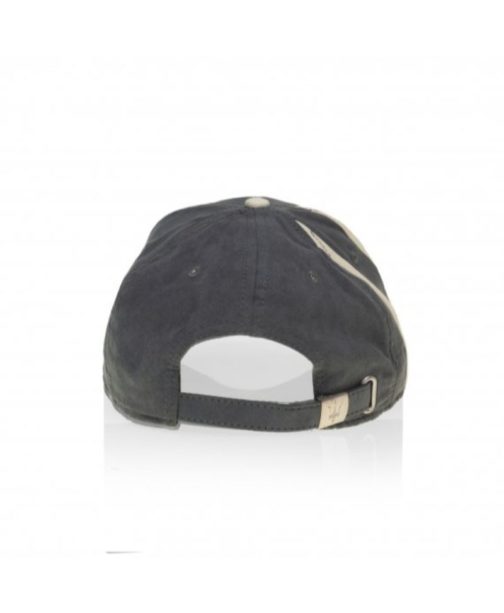 CAP, CHARCOAL GREY-WHITE - Image 3