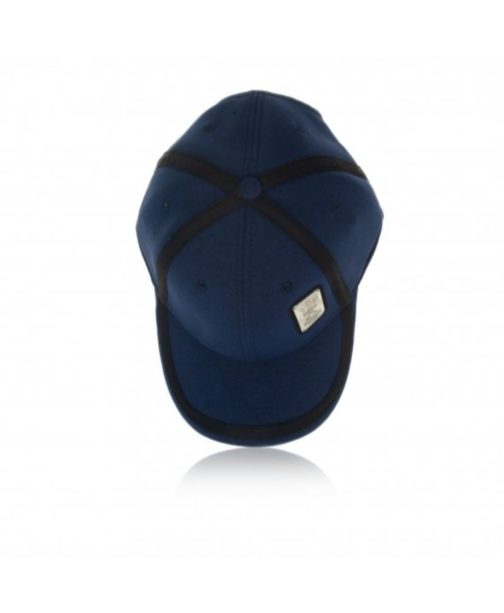 COTTON CAP, BLUE-WHITE - Image 4