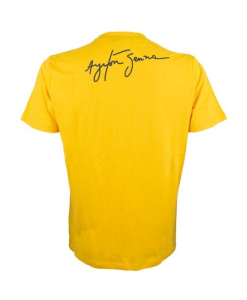 Ayrton Senna T-Shirt Racing Signature - Image 3