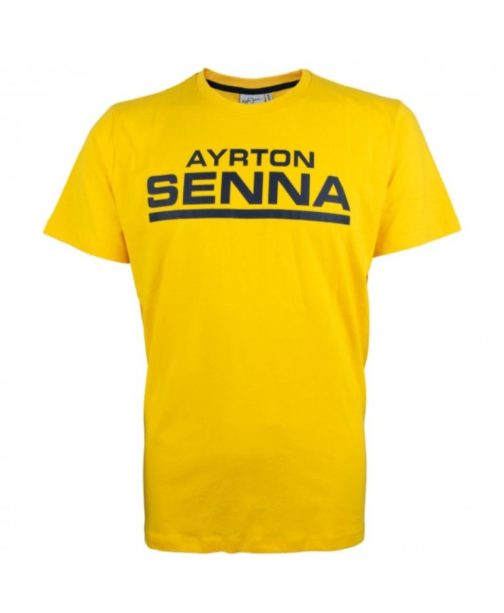 Ayrton Senna T-Shirt Racing Signature