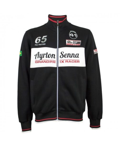 Ayrton Senna Sweat Jacket Grand Prix Racer