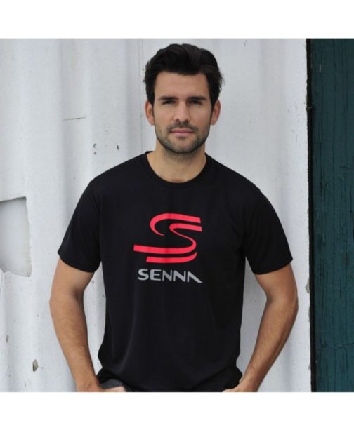 Ayrton Senna T-Shirt Senna Black - Image 2