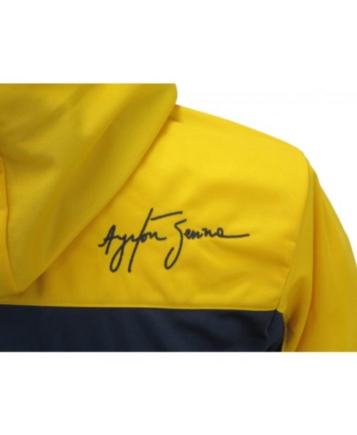 Ayrton Senna Zip Hoodie Helmet - Image 4
