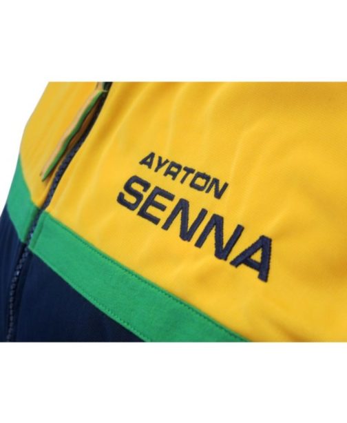 Ayrton Senna Zip Hoodie Helmet - Image 5